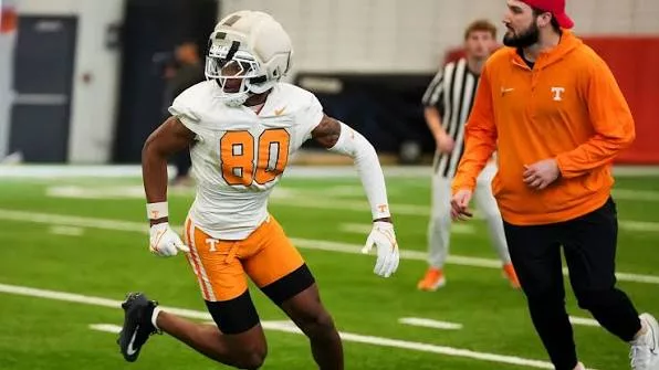 Freshman TK Keys is the highest rated wide receiver recruit to come to  Tennessee this century. Here's how he can turn that potential into  production. See link below ⬇️  Brianna Paciorka/News