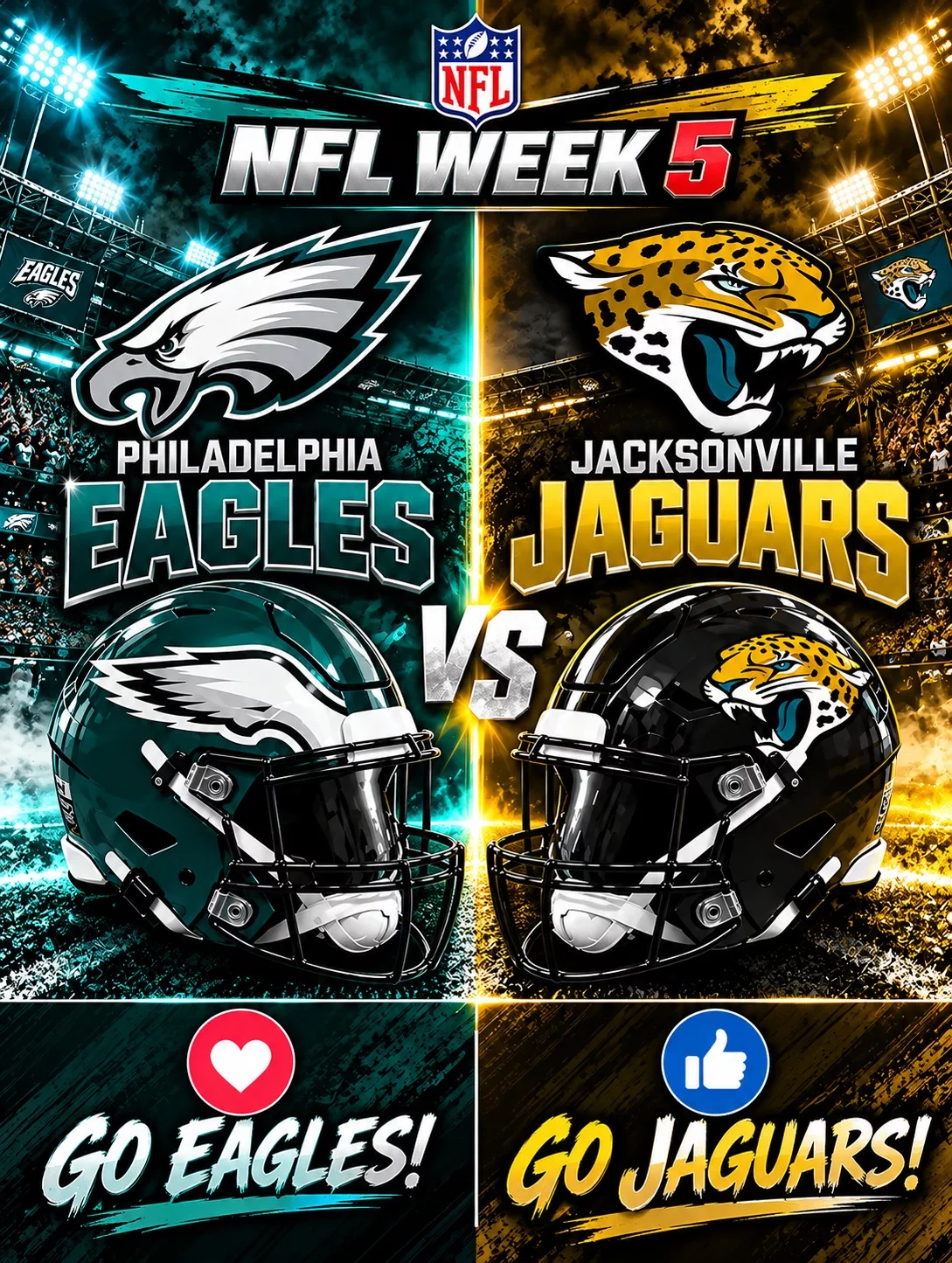 Cover Image for 🚨 GAME TIME MOVED: Philadelphia Eagles vs. Jacksonville Jaguars Rescheduled — Important Info Below DON’T FORGET — GET THE UPDATED SCHEDULE IN THE COMMENTS! 👇👇👇