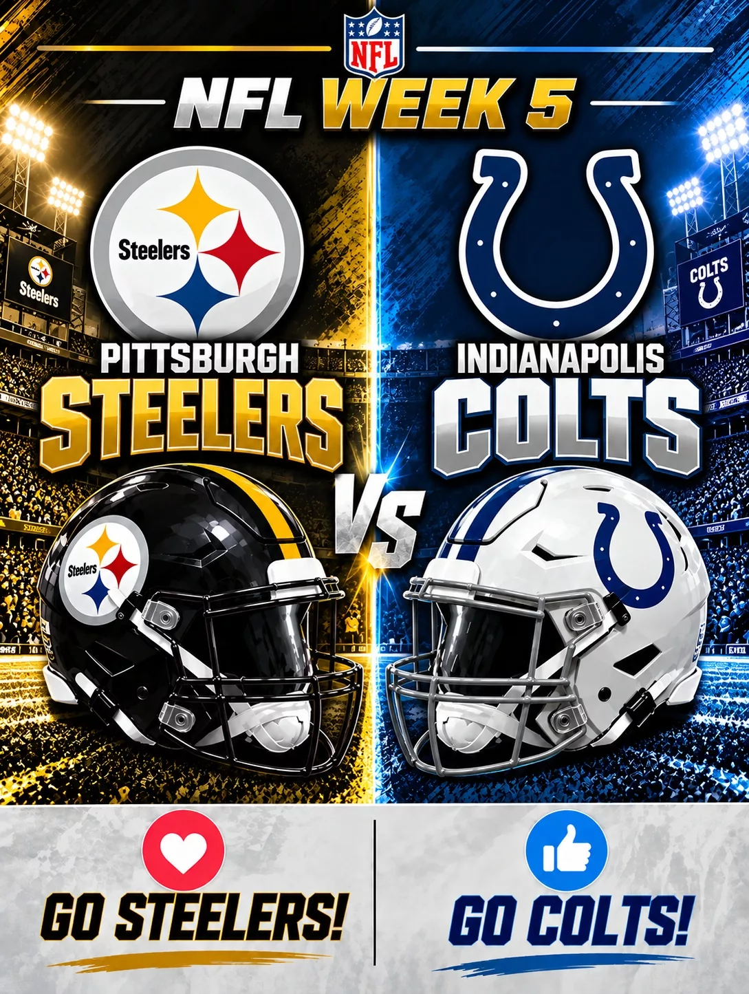 Cover Image for 🚨 GAME TIME MOVED: Pittsburgh Steelers vs. Indianapolis Colts Rescheduled — Important Info Below DON’T FORGET — GET THE UPDATED SCHEDULE IN THE COMMENTS! 👇👇👇