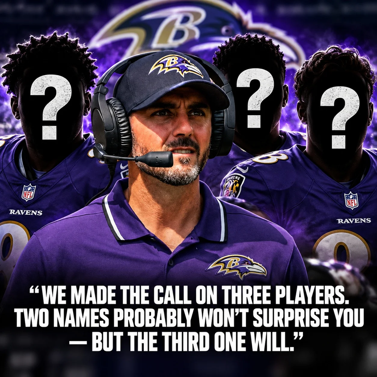 Cover Image for 🚨 BREAKING: Ravens Make Major Roster Shake-Up, Part Ways With Three Players in Moves That Could Free Up Nearly $30 Million