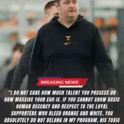 🚨 BREAKING NEWS: The Tennessee Volunteers Football have permanently dismissed a star player, effective immediately, following an appalling incident outside Neyland Stadium in which the athlete allegedly ignored an 82-year-old lifelong Volunteers supporter and refused to take a photo.