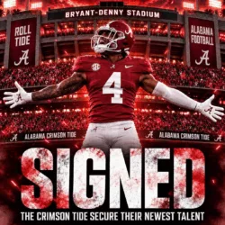 WELCOME: THE 5-STAR STAR RETURNS TO THE ALABAMA CRIMSON TIDE — AND THE ENTIRE COLLEGE FOOTBALL WORLD IS ALREADY TREMBLING IN FEAR! 🔥🏈