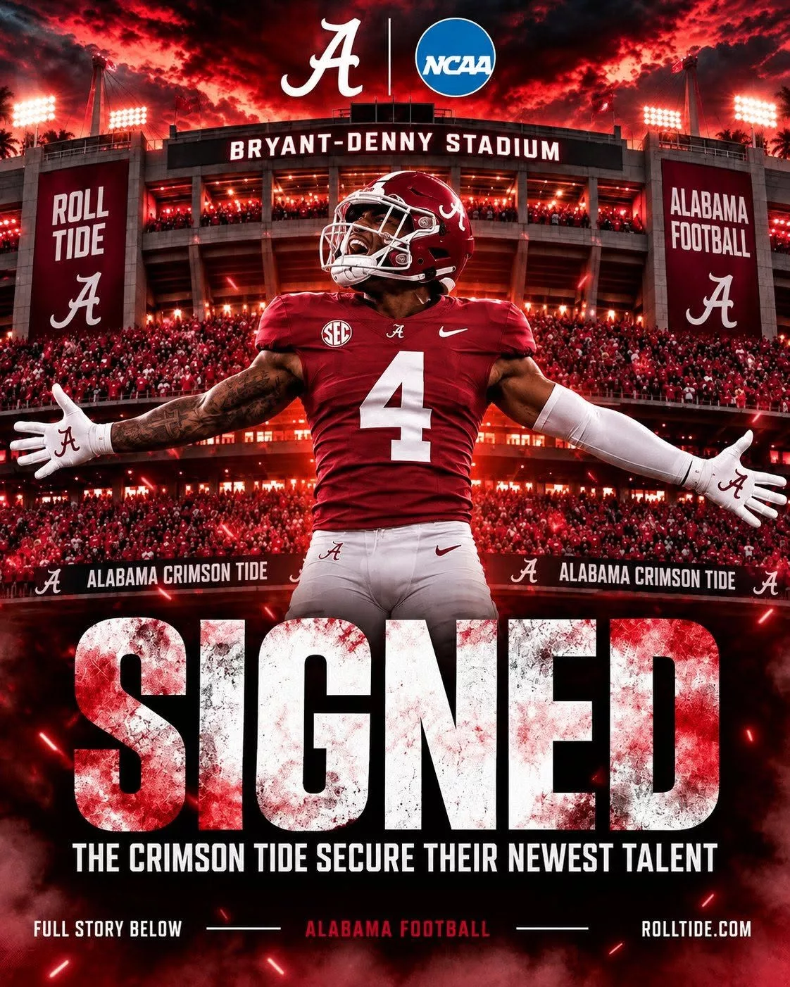 Cover Image for WELCOME: THE 5-STAR STAR RETURNS TO THE ALABAMA CRIMSON TIDE — AND THE ENTIRE COLLEGE FOOTBALL WORLD IS ALREADY TREMBLING IN FEAR! 🔥🏈