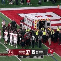 🚨 Terrifying Scene at SHI Stadium: Ambulance Rushes Onto the Field During Indiana vs. Rutgers Game [VIDEO].