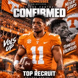 BOOM!! The Tennessee Volunteers pull off a massive move by securing a world-class powerhouse. The highly sought-after athlete has stunned the sports world by officially agreeing to join the Volunteers under the leadership of Josh Heupel! 🟧⬜🏈