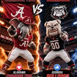 HOW TO WATCH — STARTING TIME: College football fans are turning their attention to the highly anticipated game between the Alabama Crimson Tide and the Georgia Bulldogs. With excitement surrounding the game building, fans will want to know the starting time, TV channels, and live streaming options so they don't miss a single moment of the match.