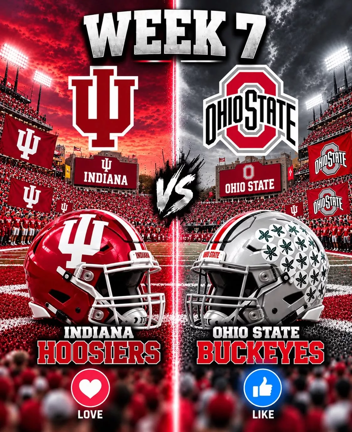 Cover Image for 🚨 BREAKING — KICKOFF TIME SUDDENLY CHANGED: ESPN has just put college football fans on high alert after announcing a major last-minute adjustment to the broadcast schedule for the highly anticipated showdown between the Indiana Hoosiers and Ohio State Buckeyes.