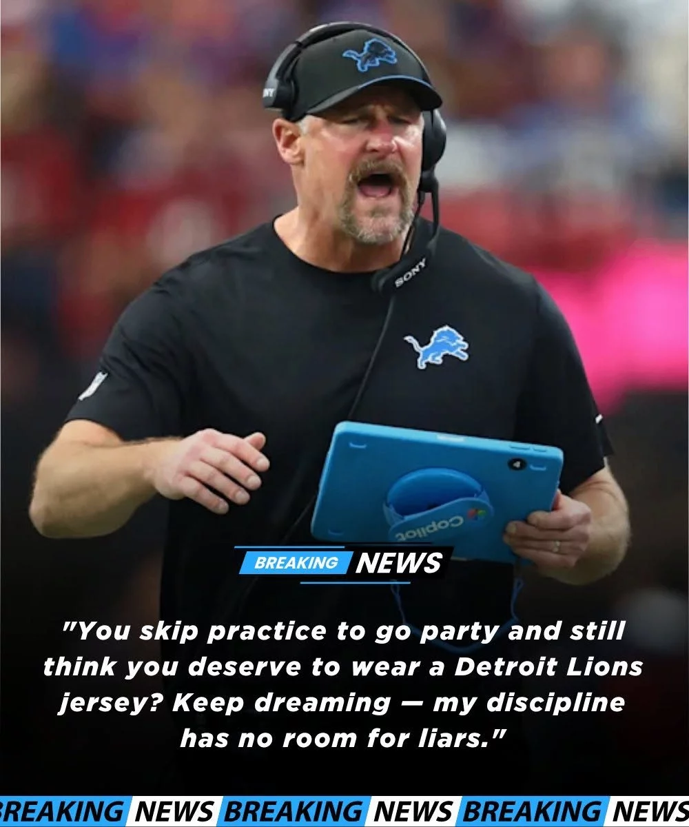 BREAKING: Detroit Lions in Turmoil After Coach Dan Campbell Suspends Two Star Players