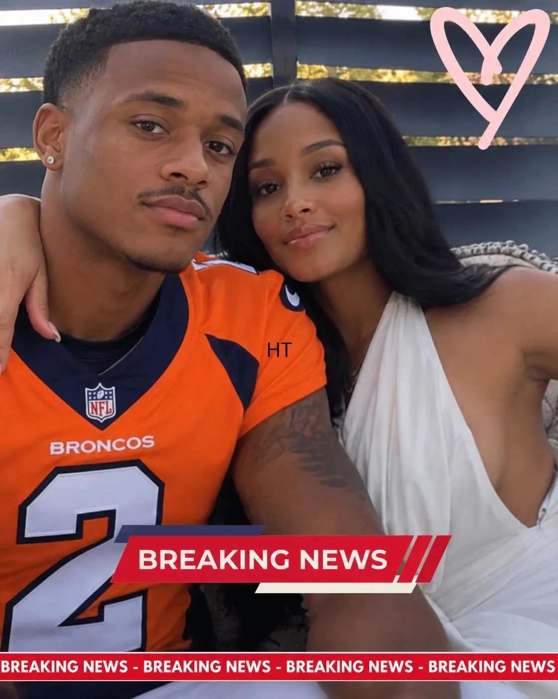 Cover Image for BREAKING NEWS: The girlfriend of Denver Broncos NFL superstar Patrick Surtain II has reportedly stunned fans with a series of photos wearing a white t.h.o.n.g-style bikini on the beach — and wow, she looks absolutely stunning…