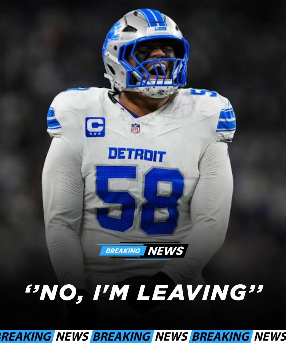 Cover Image for BREAKING: “No, I’m Leaving” — Detroit Lions Star Stuns the NFL World by Signing a $100M Long-Term Extension with…