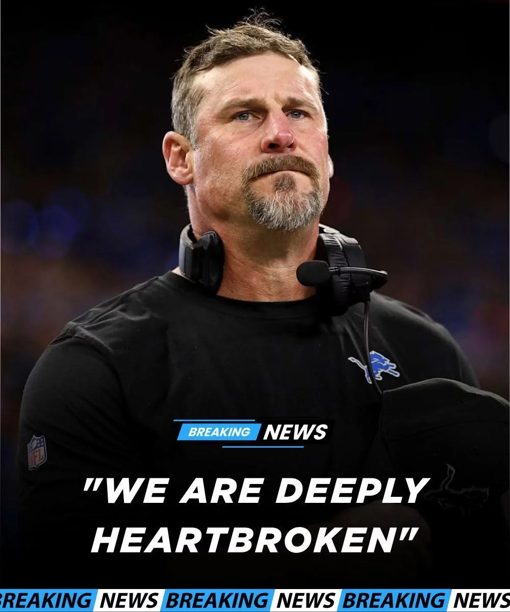 Cover Image for : Detroit Lions head coach Dan Campbell reportedly delivered heartbreaking news — one of the team’s key players was involved in an accident while heading to the training facility, leaving the entire Lions family deeply concerned.