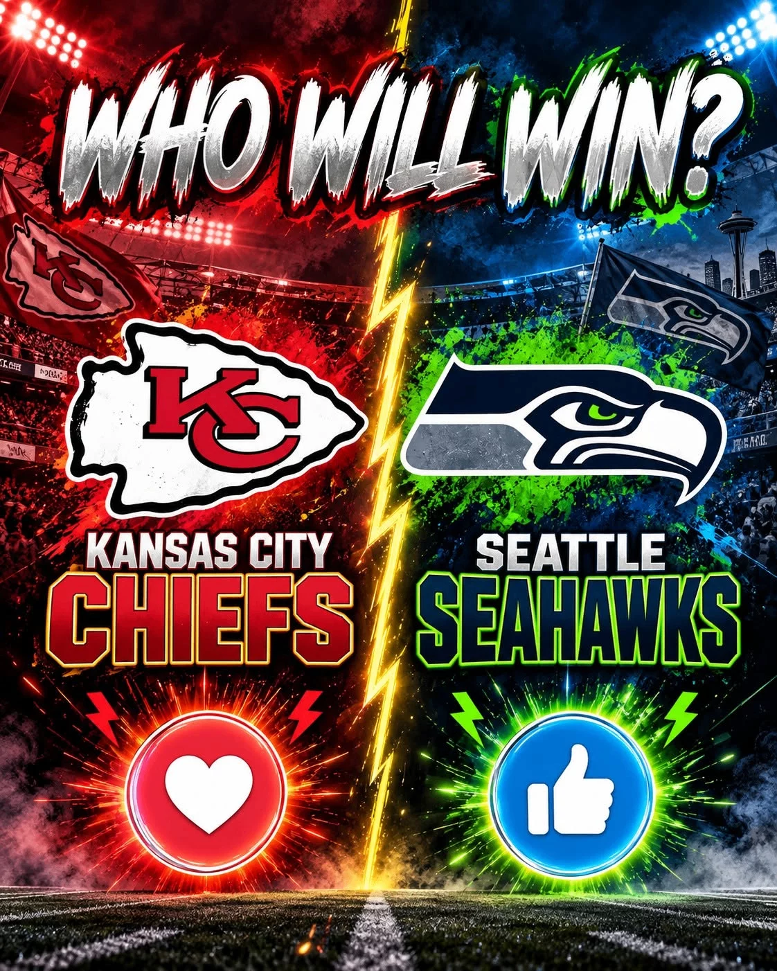 Cover Image for 🔥 Don’t Miss This: Seattle Seahawks vs. Kansas City Chiefs at Lumen Field – NFL Week 7 Match Update, Kickoff Time, Weather Forecast, TV Channel & How to Watch Live Online 👇 👇 👇🔥