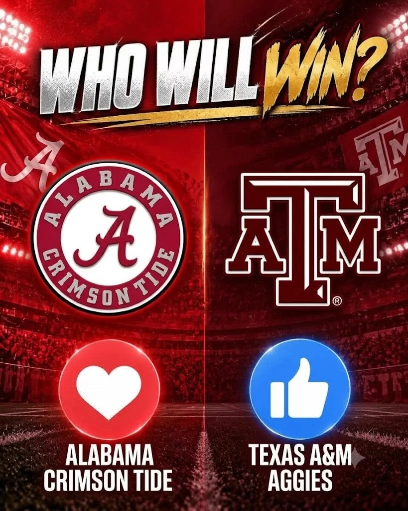 Cover Image for 🗓️ TIME UPDATE 🚨: Alabama Crimson Tide vs. Texas A&M Aggies at Bryant–Denny Stadium in Tuscaloosa, Alabama — Kickoff Time Confirmed.