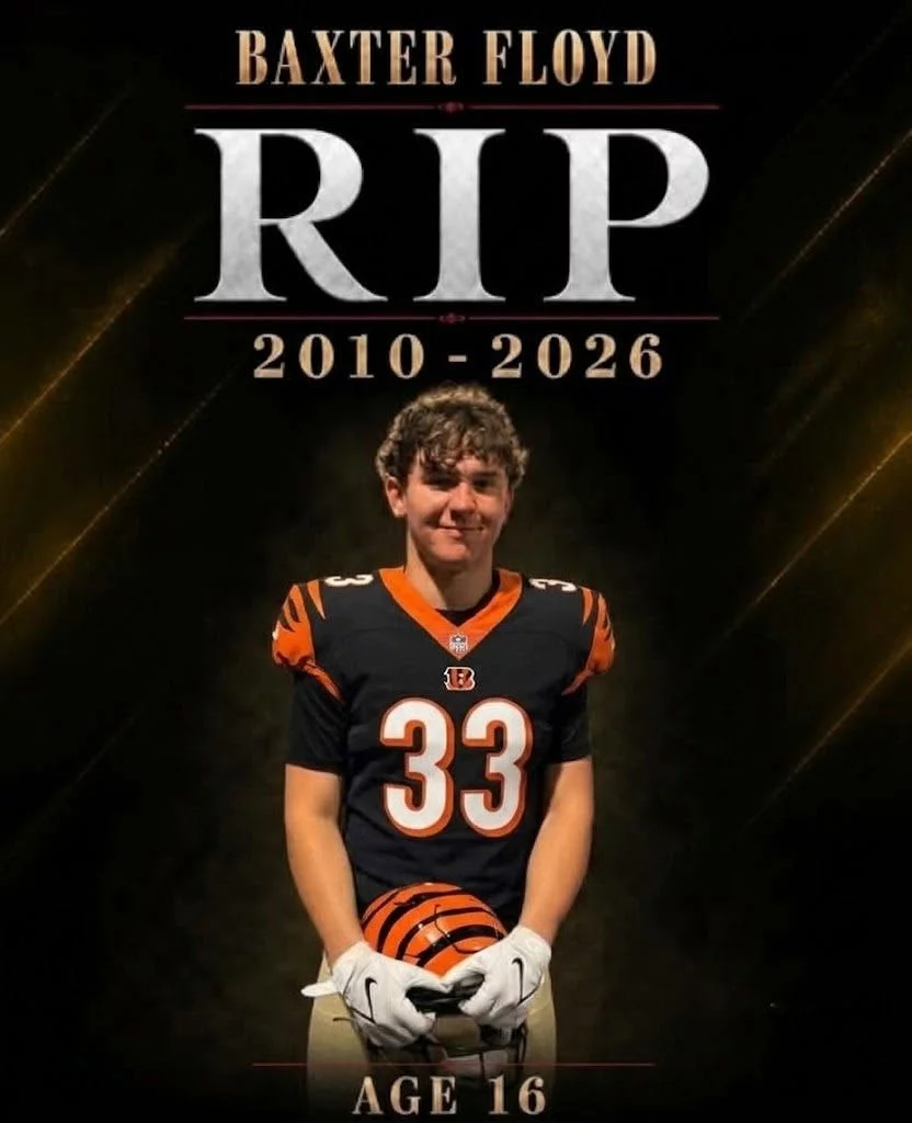 Cover Image for 💔 HEARTBREAKING NEWS: The Cincinnati Bengals community extends its condolences following the tragic loss of a 16-year-old football player who passed away just six days after celebrating his birthday. The young athlete proudly wore No. 33 and was remembered as a thoughtful, kindhearted young man who loved football and dreamed of making his family proud. Thoughts and prayers to his family, friends, teammates, and everyone mourning this heartbreaking loss. Rest in peace. 🙏🧡🖤