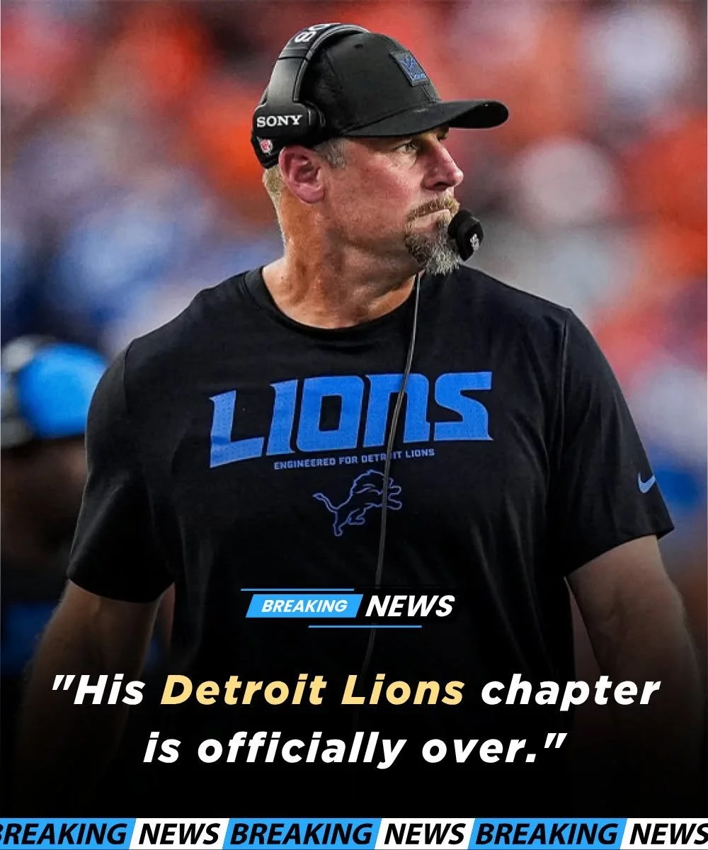 Cover Image for BREAKING: According to reports, Detroit Lions head coach Dan Campbell has informed the team that one player has been removed from the roster and will not return to the active lineup.