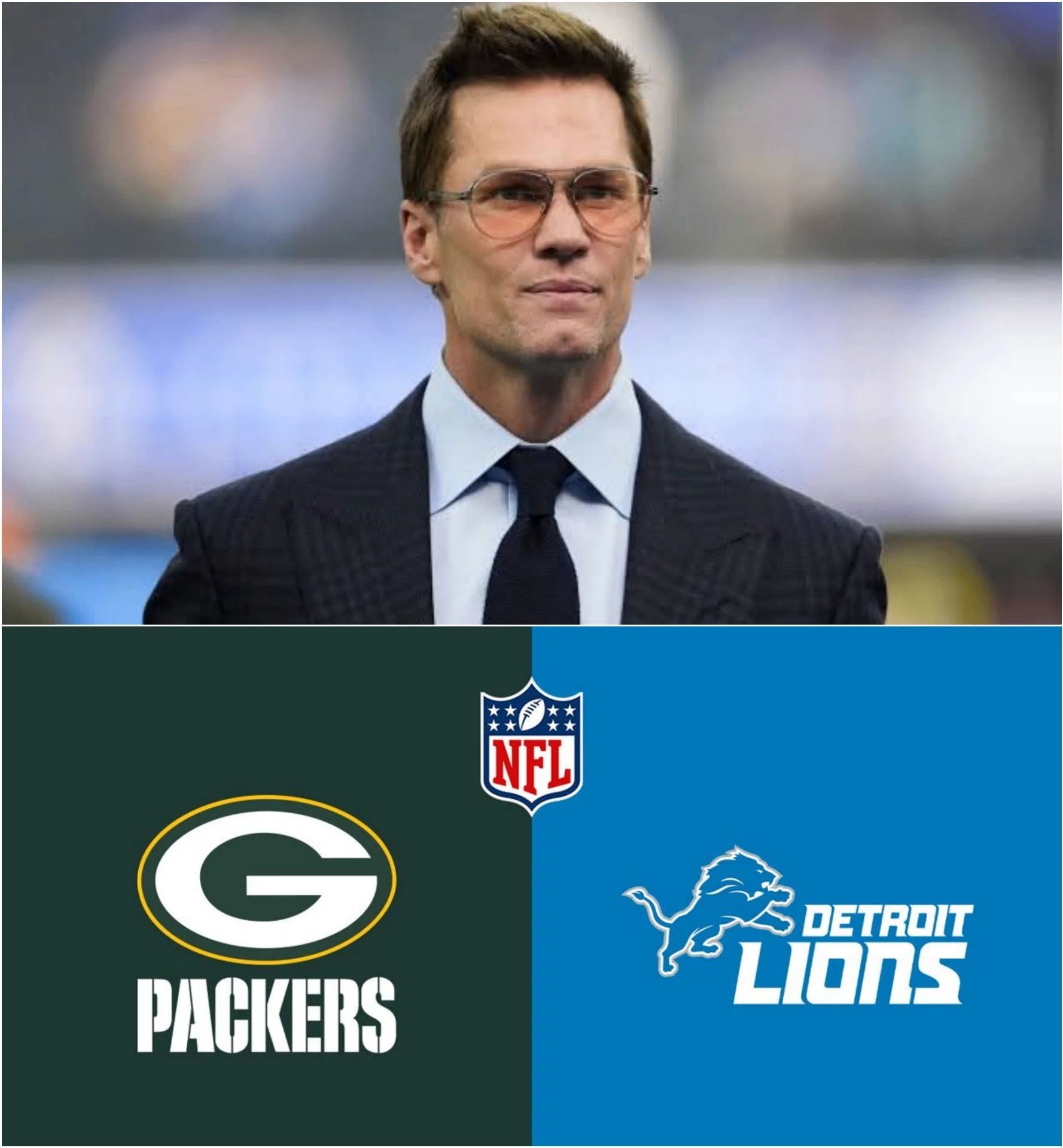 Cover Image for BREAKING NEWS: NFL legend Tom Brady has reportedly delivered a nine-word warning to Detroit Lions head coach Dan Campbell and the entire Lions squad ahead of their highly anticipated upcoming showdown against the Green Bay Packers.