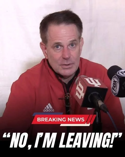 Cover Image for BREAKING NEWS: “NO, I’M LEAVING!” — Indiana Hoosiers Head Coach Curt Cignetti Stuns the College Football World by Signing a Blockbuster $60 MILLION LONG-TERM DEAL With…