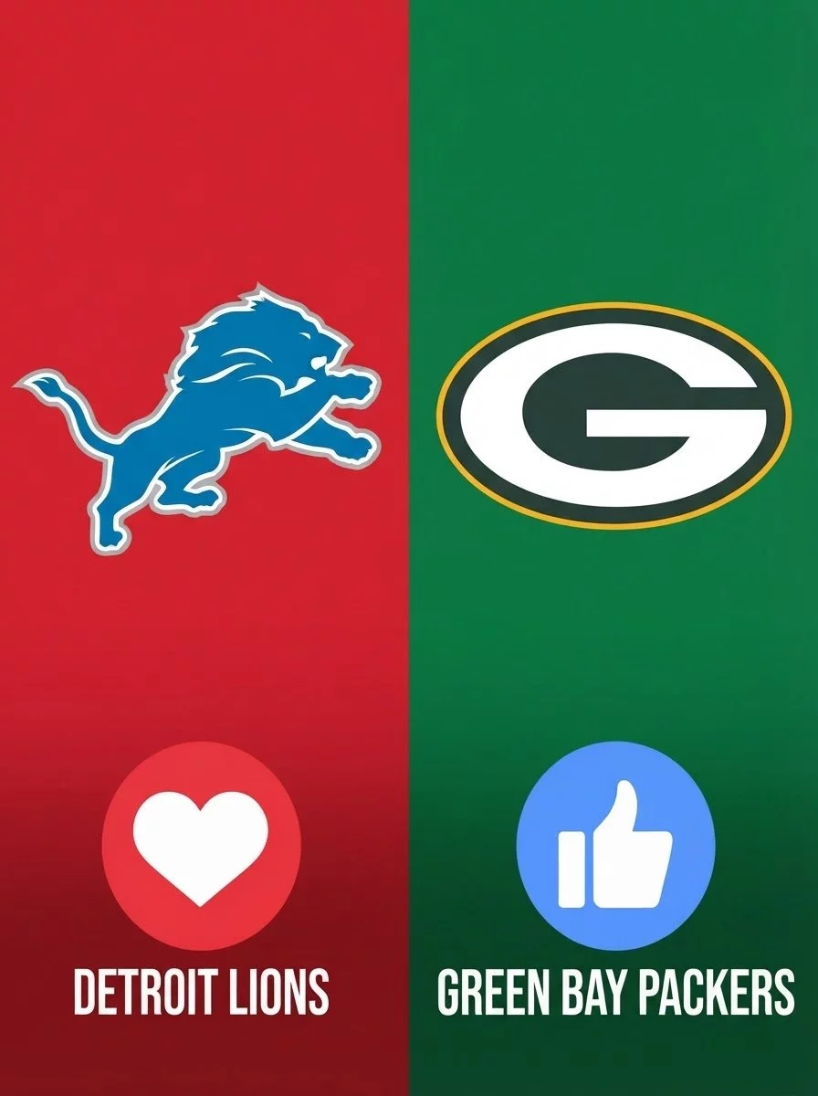 Cover Image for TIME UPDATE : Detroit Lions vs. Green Bay Packers at Lambeau Field in Green Bay — Kickoff Time Confirmed.